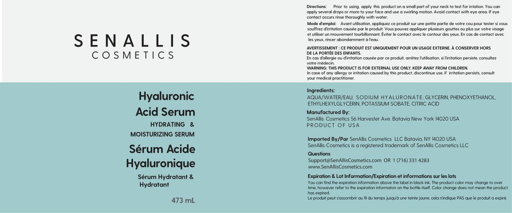 SenAllis ambiente de baño con suero y crema resaltando rutina hidratante