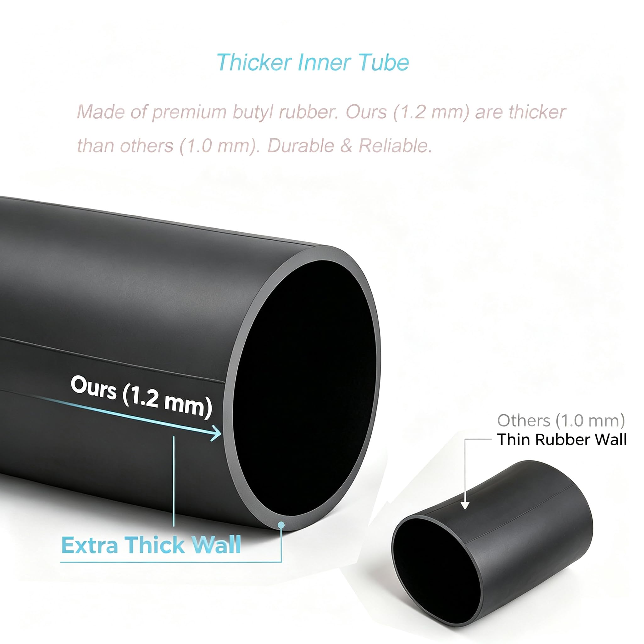 Válvula Schrader 35mm Senaro en primer plano para inflado fácil
