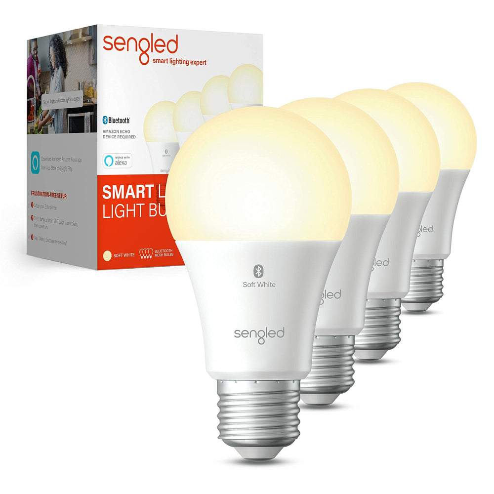 Sengled paquete frontal 4 bombillas E26 útil para instalación rápida