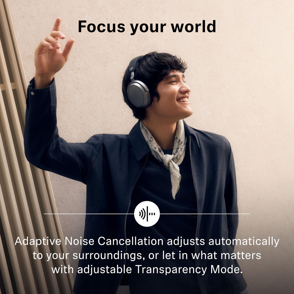 Sennheiser Momentum 4 estuche y accesorios incluidos, transporte protegido y organizado