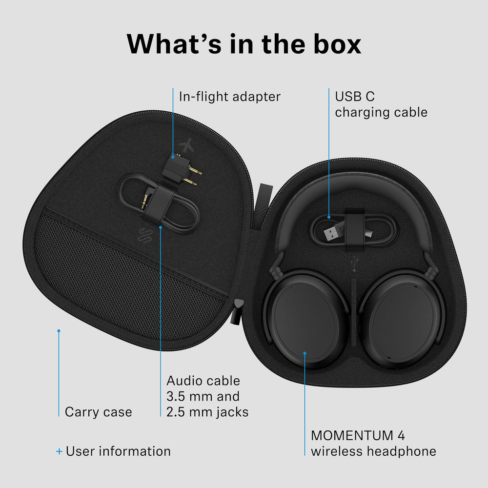 Sennheiser Momentum 4 pantalla de la app Smart Control Plus, personalización del sonido