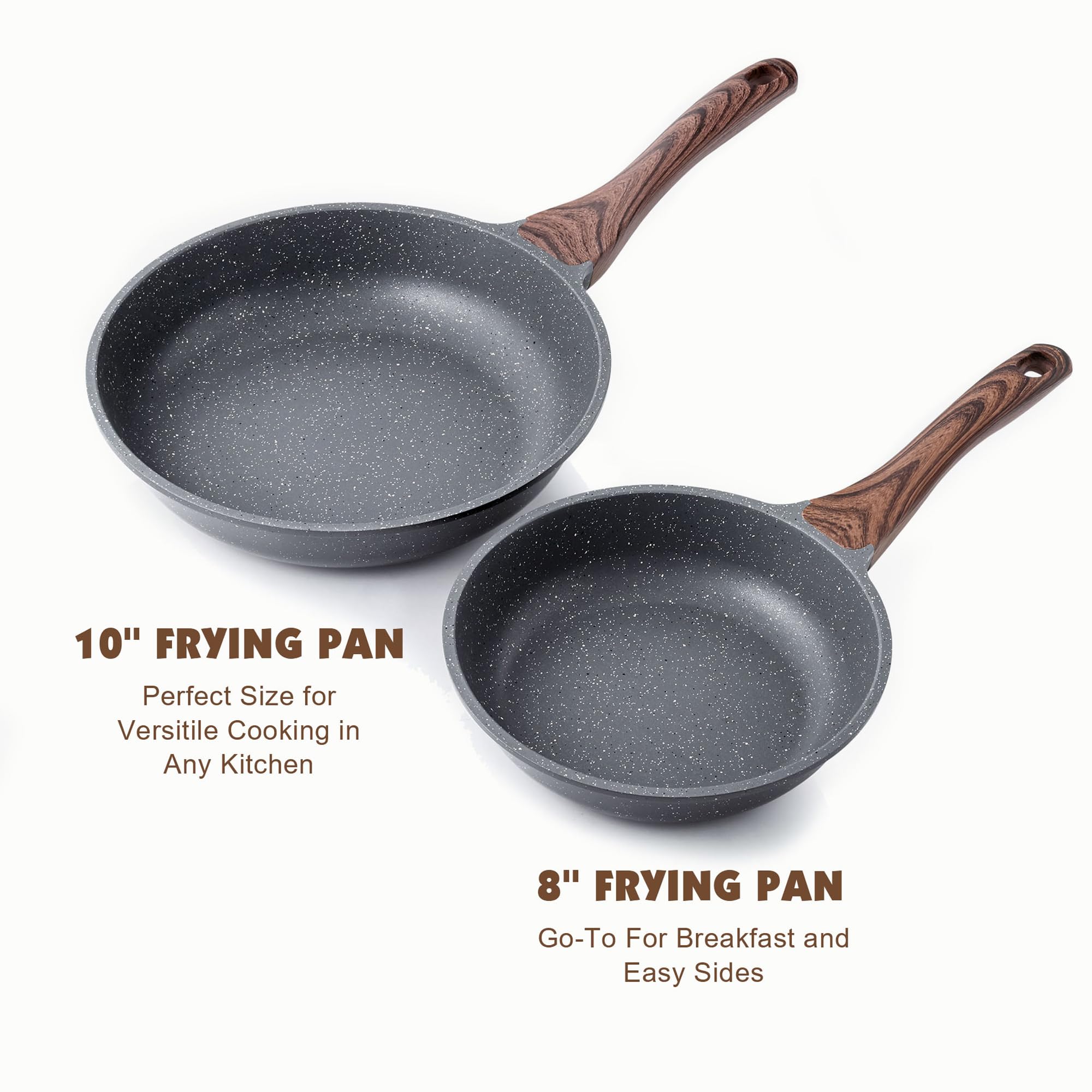 SENSARTE pan being rinsed and placed in dishwasher to show easy cleanup benefit