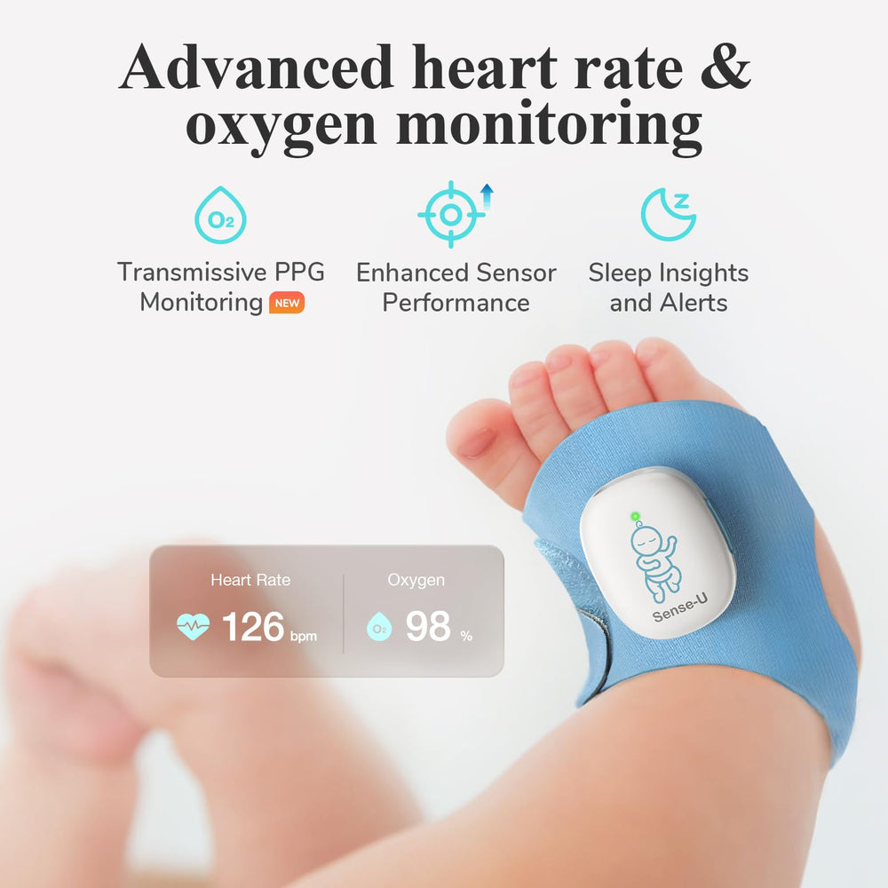 Sense-U detalle del sensor PPG transmisivo para mayor precisión