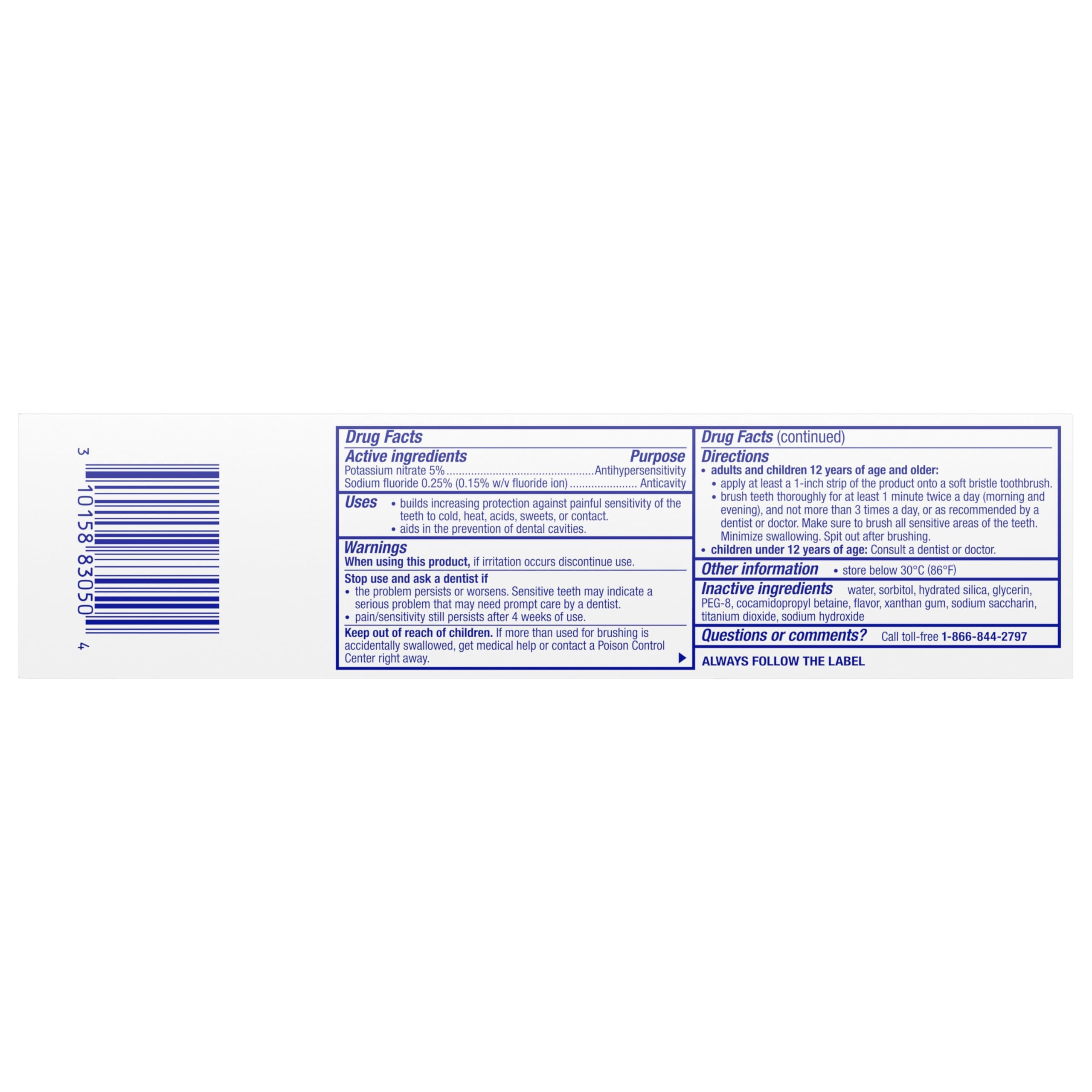 Sensodyne Pronamel pack completo de tres tubos, suministro continuo y ahorro