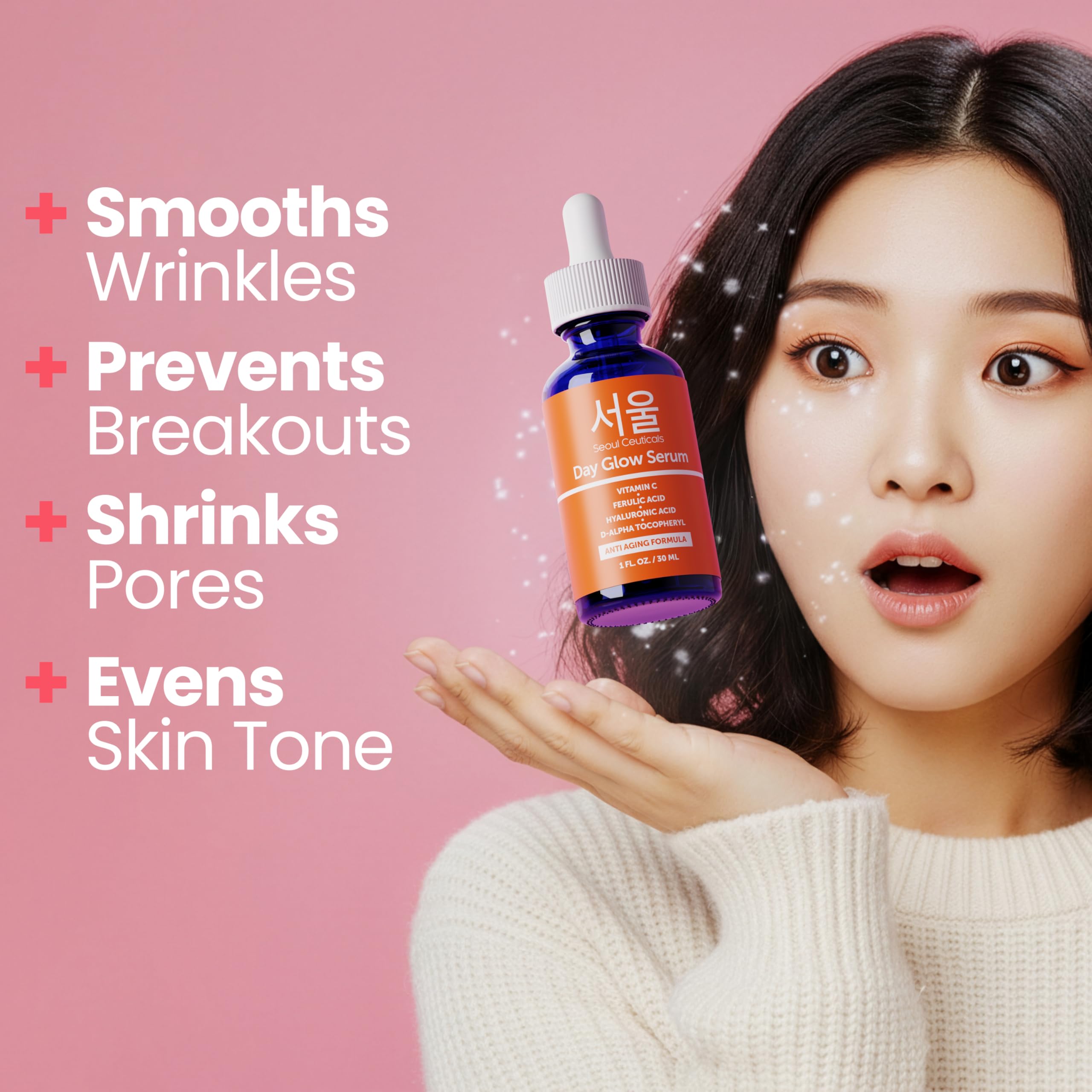 SeoulCeuticals gotas de sérum en textura ligera para rápida absorción