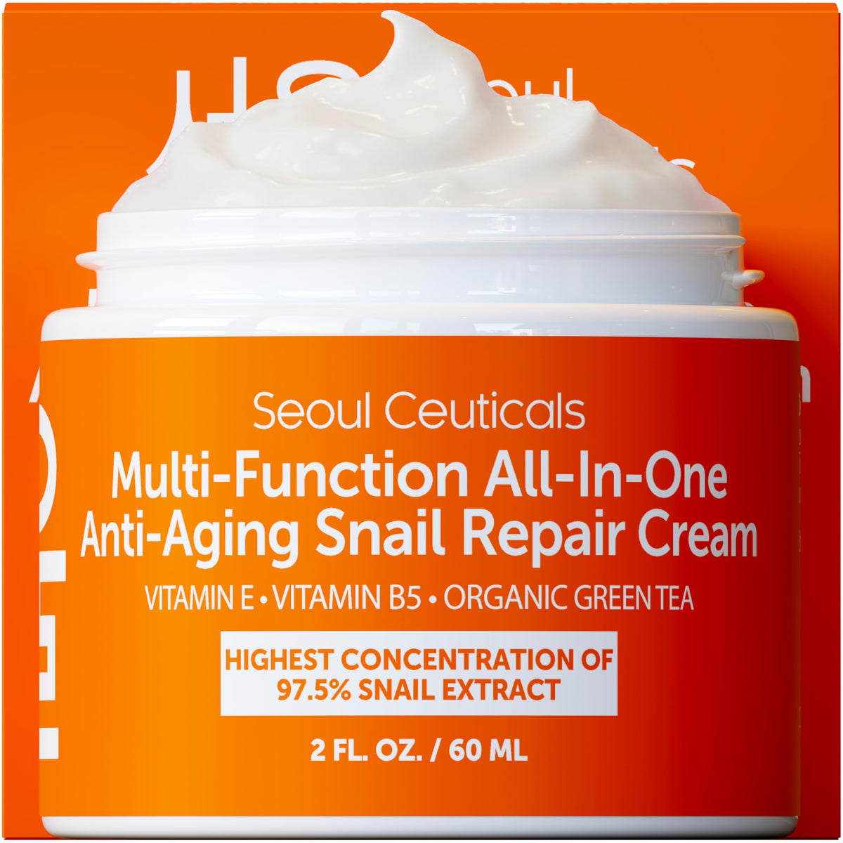 SeoulCeuticals envase frontal mostrando diseño y nombre con beneficios hidratantes