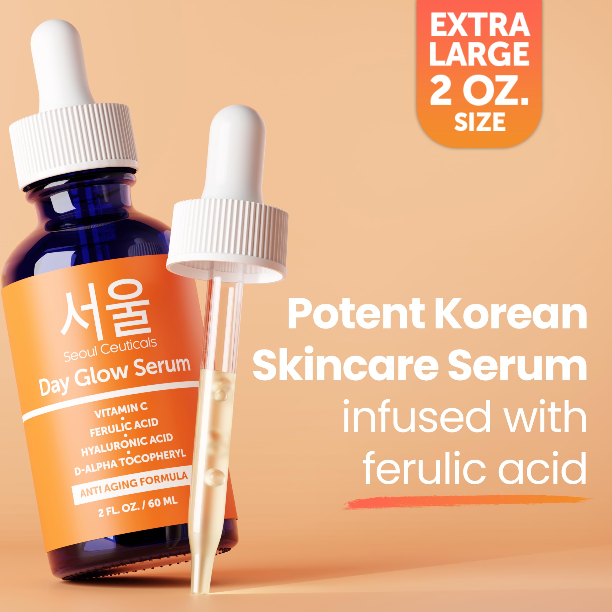 SeoulCeuticals primer plano de lista de ingredientes para transparencia