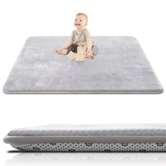 SEPARO vista frontal del play mat empacado lista para abrir y expandir beneficios de comodidad
