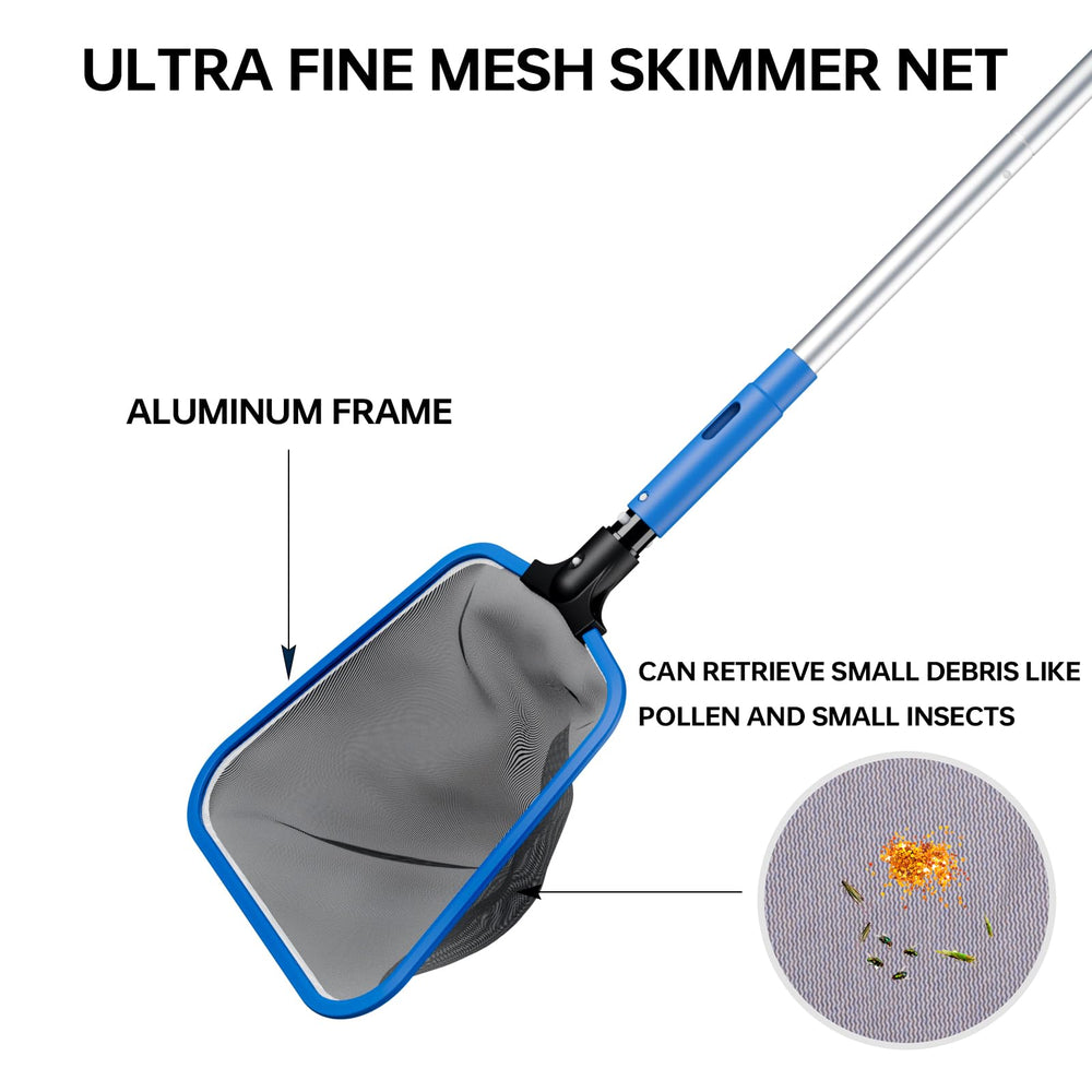 Sepetrel 70.5-inch aluminum pole connection securing attachments for reach