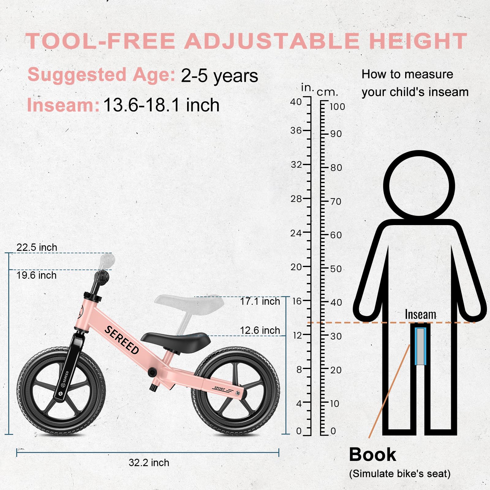 SEREED asiento ajustable mostrando comodidad y crecimiento adaptable