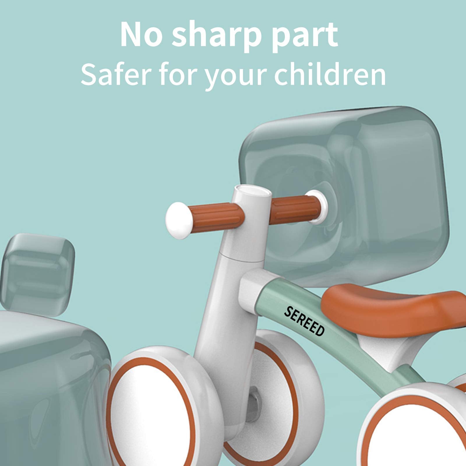 SEREED niño usando la bici en parque, apta para exterior