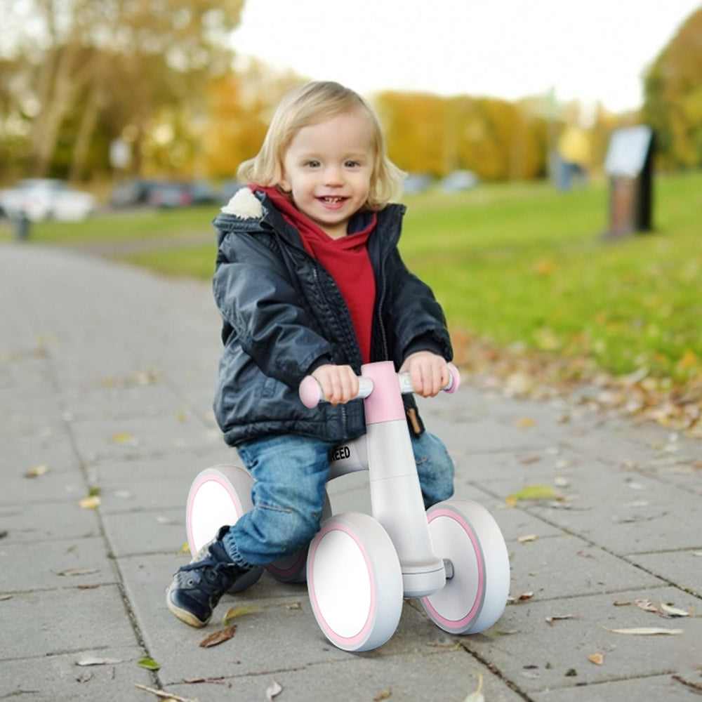 SEREED bicicleta empaquetada lista como regalo de primer cumpleaños