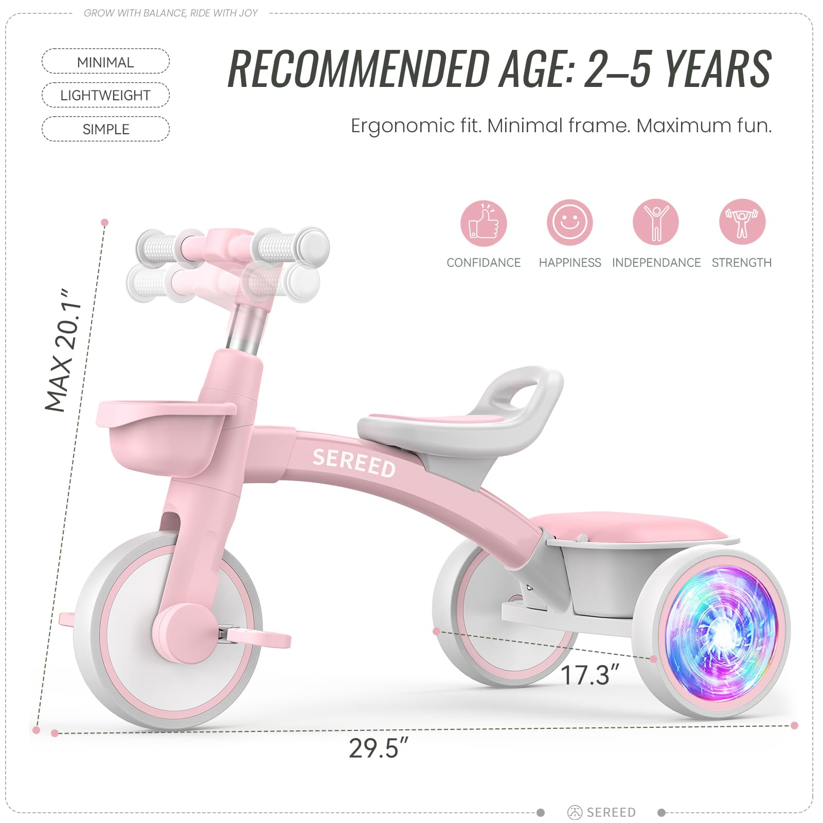 SEREED pedal y rodamientos de precisión para pedaleo fluido