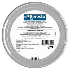 Seresto primer plano del material del collar, duradero y cómodo