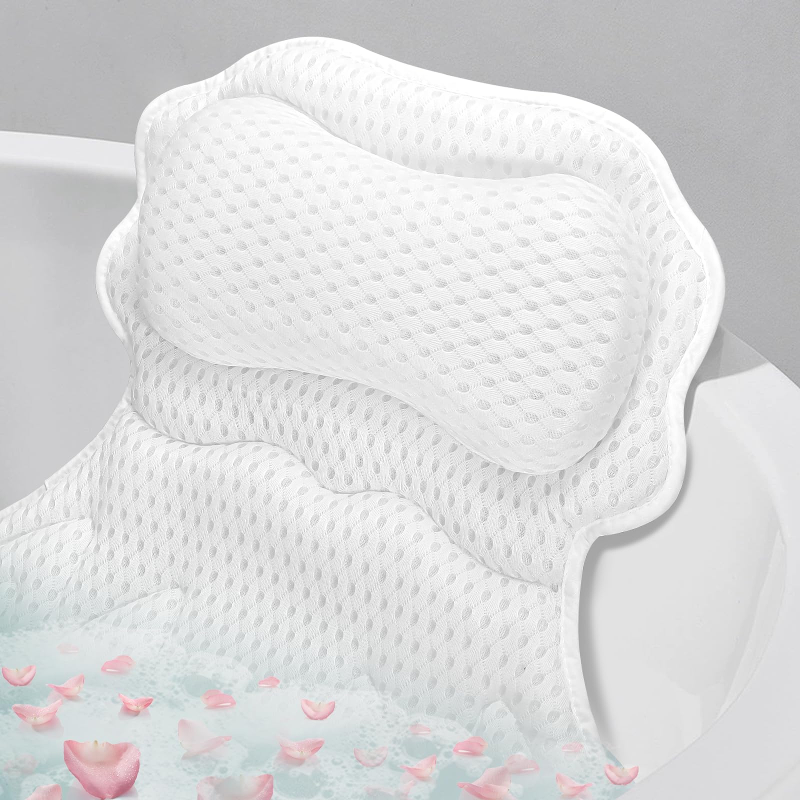 SetSail almohada frontal mostrando soporte para cuello y comodidad