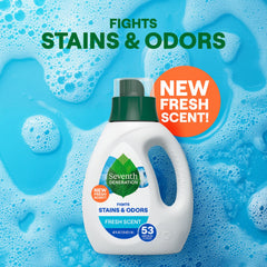 Seventh Generation detalle de textura del líquido concentrado para limpieza potente