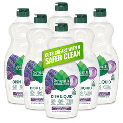 Seventh Generation front packaging showing lavender mint scent and eco benefits