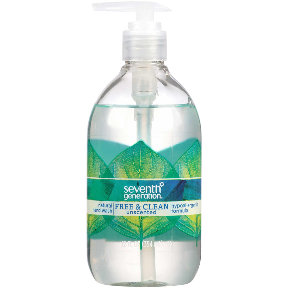 Seventh Generation textura del jabón en mano, limpieza suave y natural