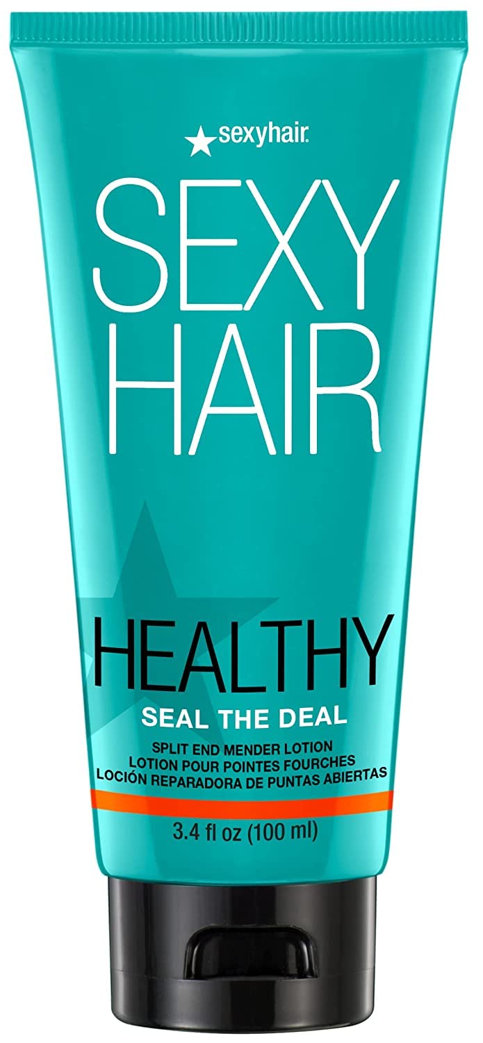 SexyHair envase frontal Seal the Deal mostrando tamaño y etiquetado para identificar producto
