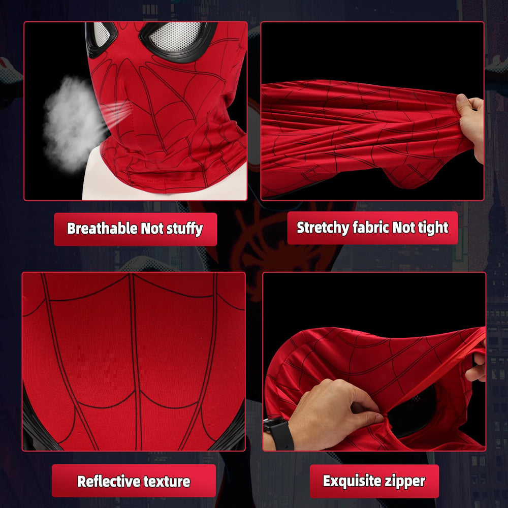 Shampoer máscara en uso durante cosplay para impacto visual
