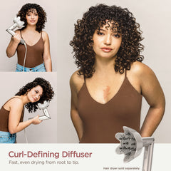 Shark difusor detalle de prongs extensibles para agarre y volumen