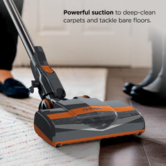 Shark HV301 detalle de boquilla baja que llega bajo muebles con eficiencia