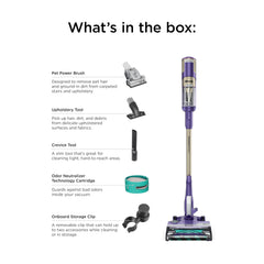 Shark HZ4002 primer plano del rodillo DuoClean Detect que evita enredos y recoge pelo