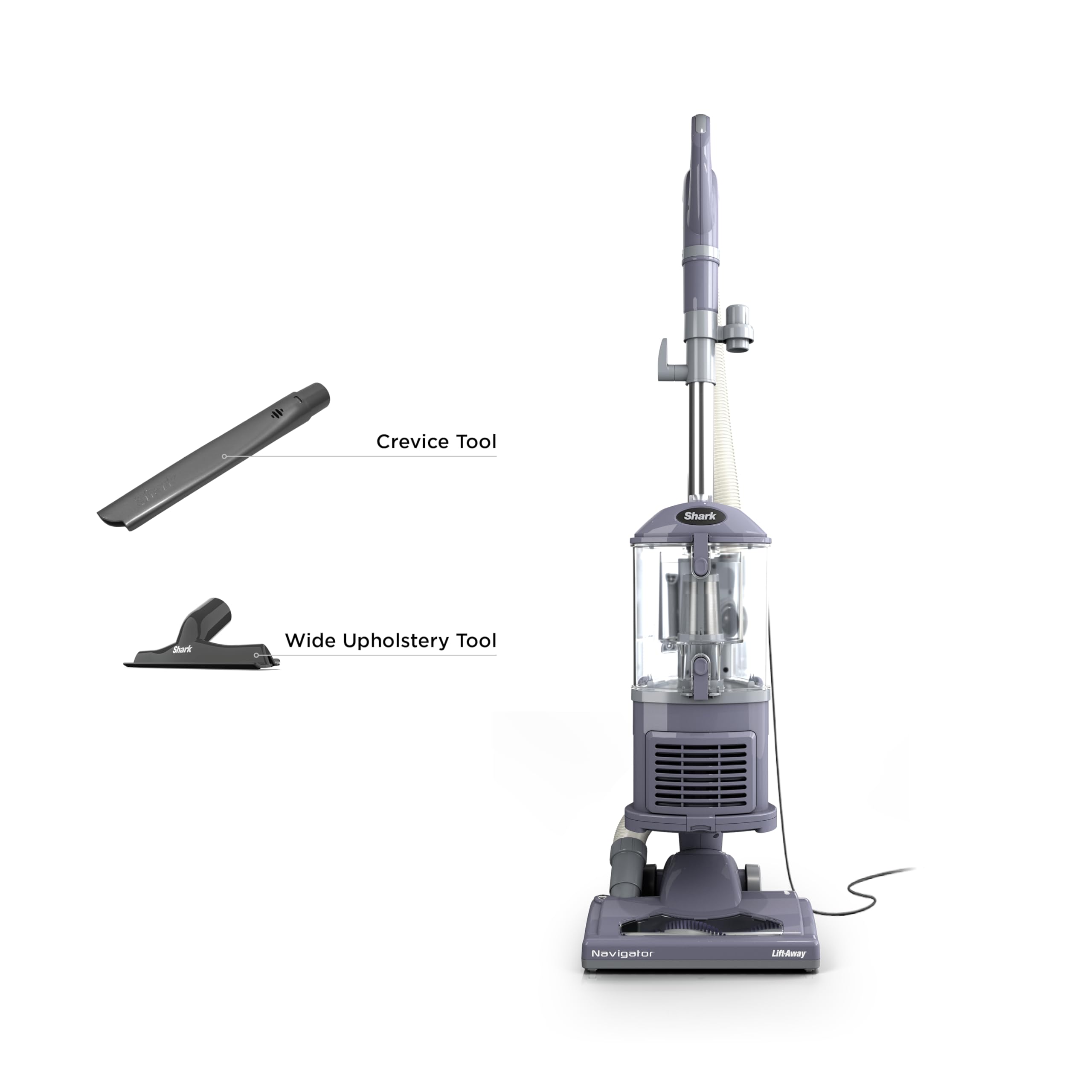 Shark Navigator NV352 uso en escaleras con pod desmontado para mayor seguridad