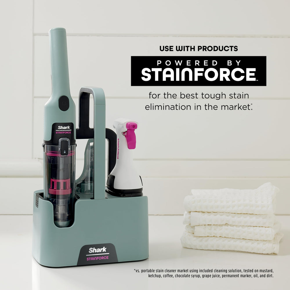 Shark cartridge staged in a pet-friendly living room showing effective odor control