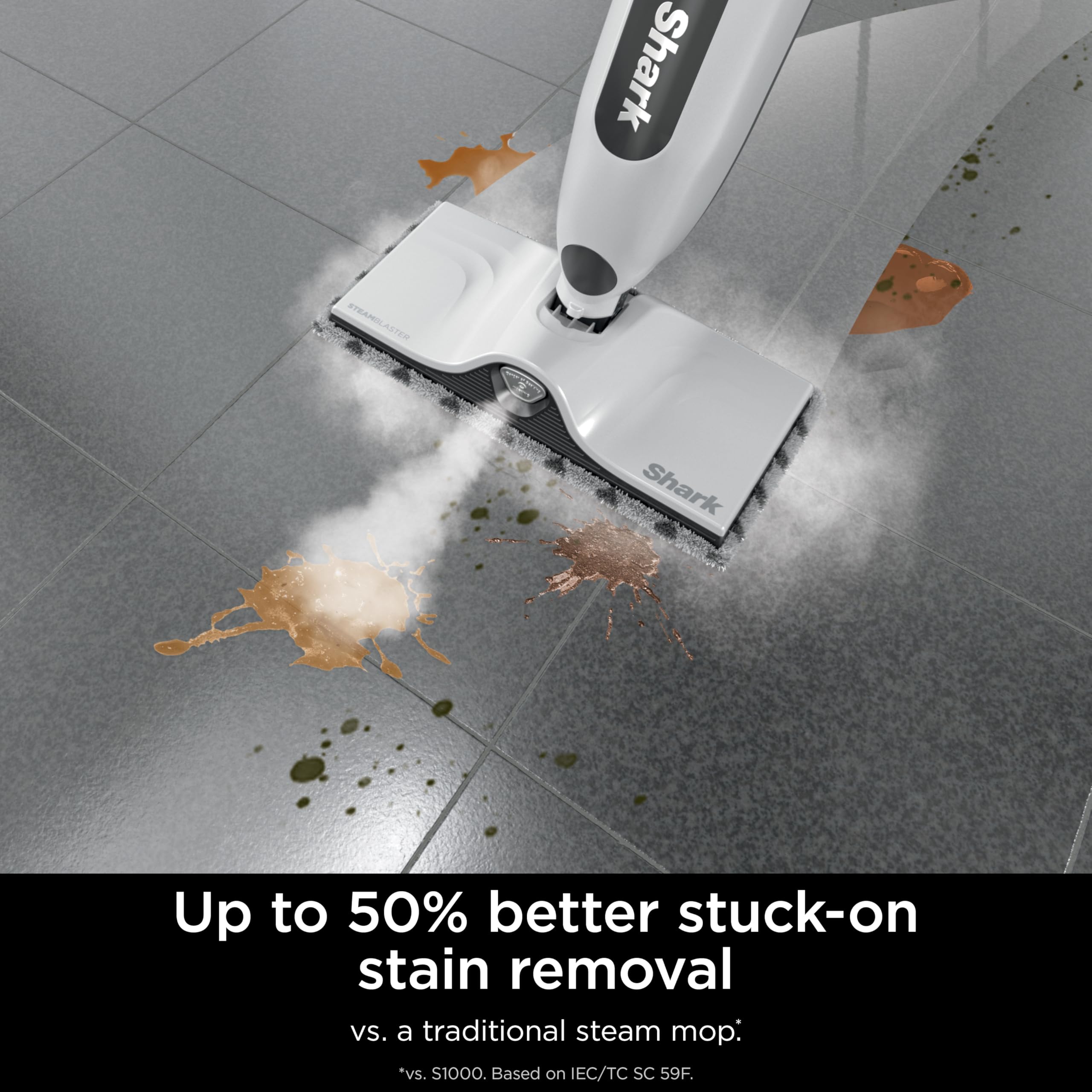 Shark SteamSpot depósito XL extraíble para menos recargas y rellenado fácil