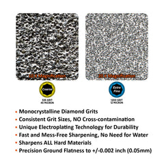 SHARPAL detalle cara 1200 grit para pulir y obtener filo brillante