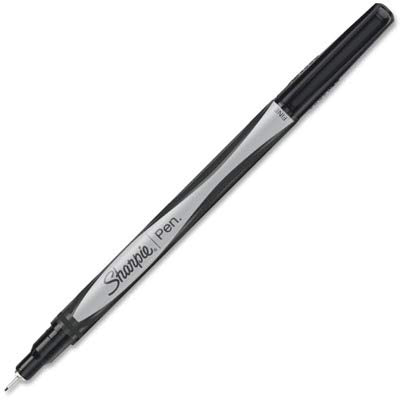 Sharpie bolígrafo en mano escribiendo con agarre cómodo y control