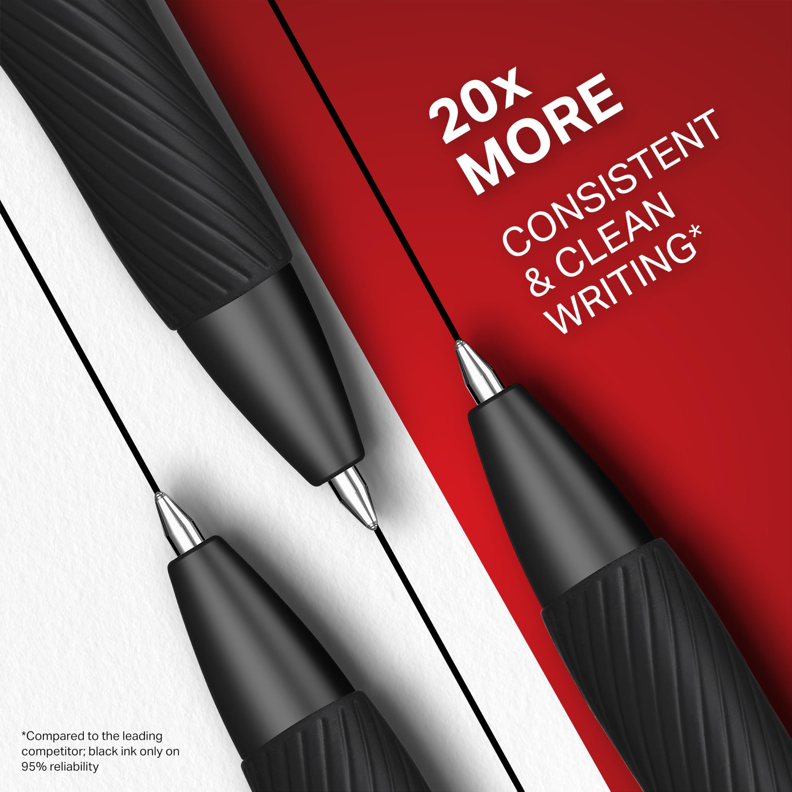 Embalaje de 6 paquetes dobles Sharpie S-Gel, suministro para uso prolongado