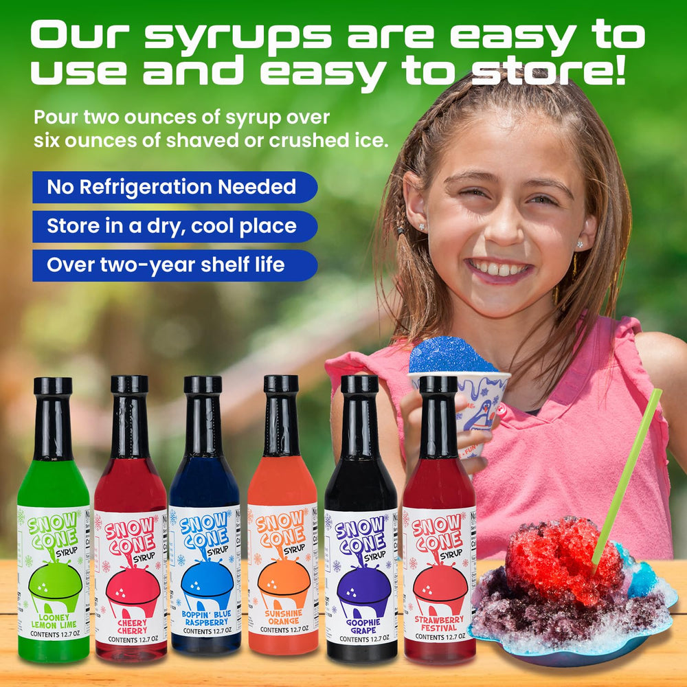 shave-ice-syrups 50 vasos apilados para servicio eficiente en ferias