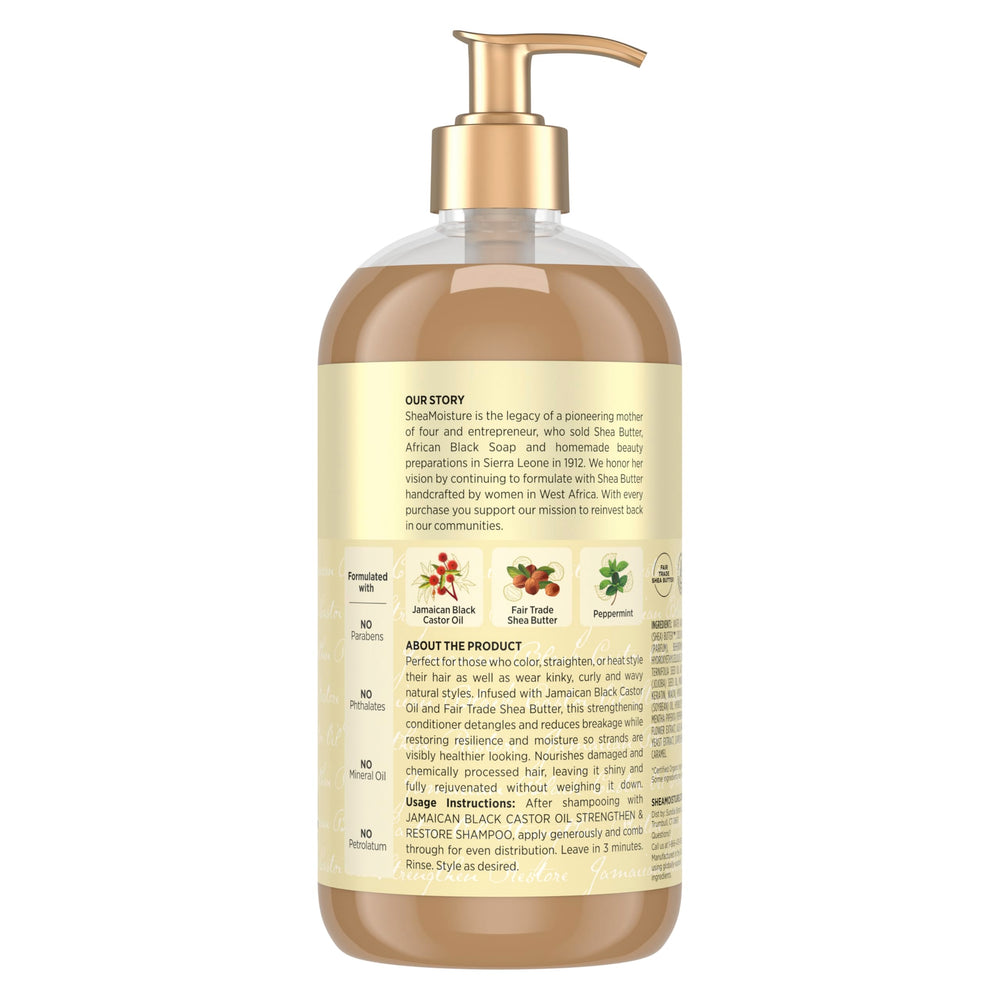 Shea Moisture textura cremosa de acondicionador que hidrata profundamente