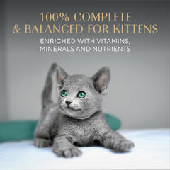 Sheba etiqueta con ingredientes y vitaminas indicadas para crecimiento