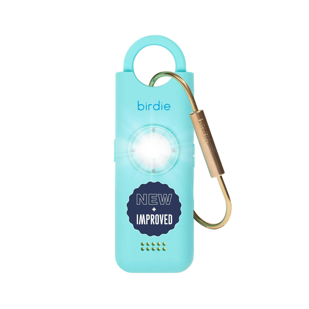 She’s Birdie vista frontal en color aqua blue que ofrece protección accesible