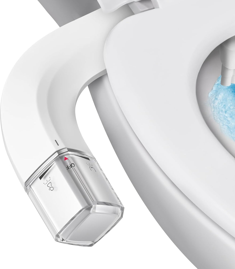 Shineforu front view of attachment showing controls and slim design for space-saving