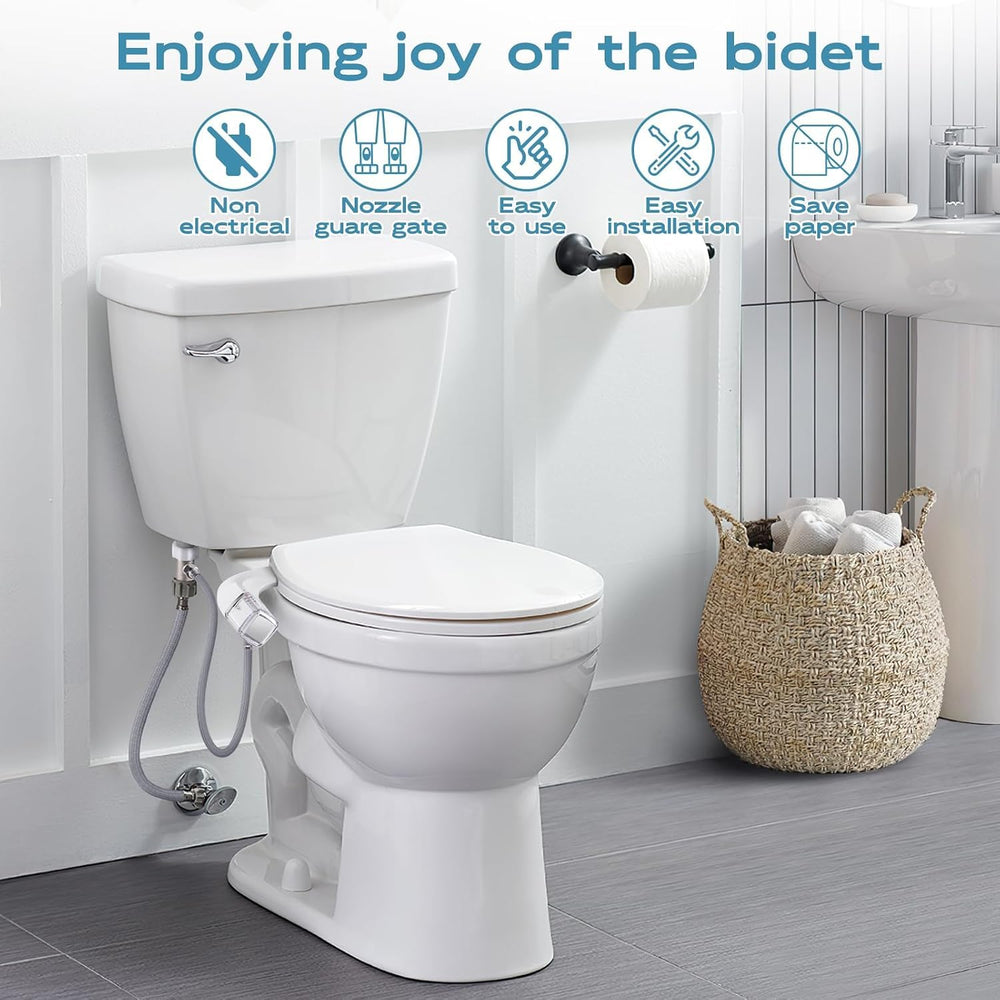 Shineforu in-use demonstration in bathroom showing hygienic rinse benefit