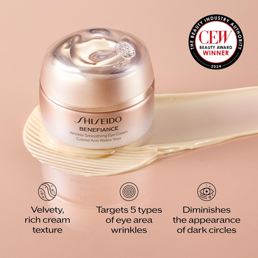 Shiseido Benefiance comparación de tamaño 15 ml útil para viajar y uso diario