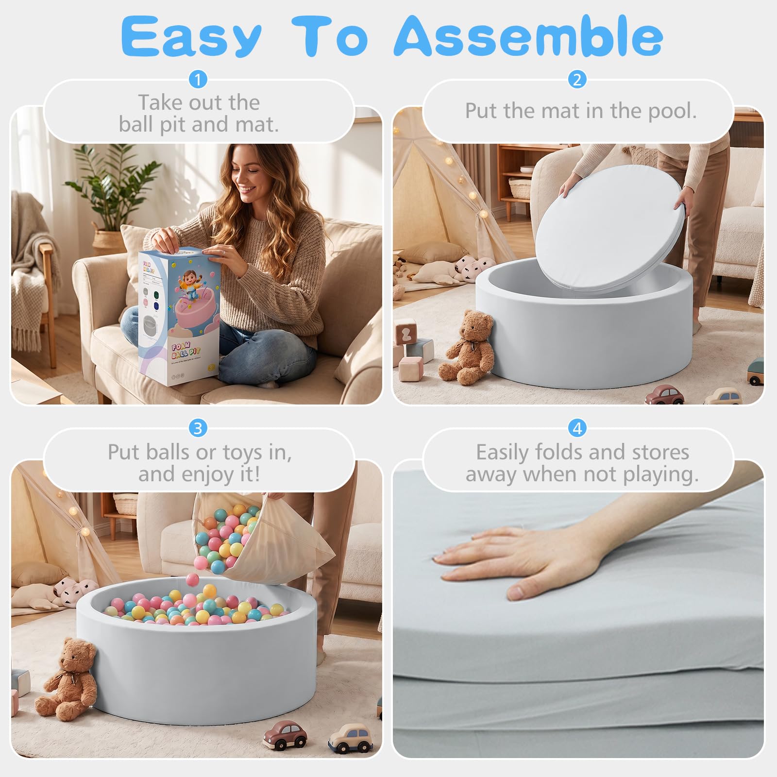 SHJADE funda con cremallera desmontable para limpieza fácil