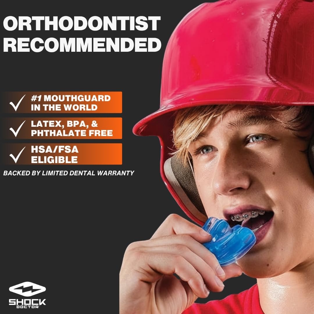 Shock Doctor primer plano de la silicona médica mostrando suavidad y ajuste