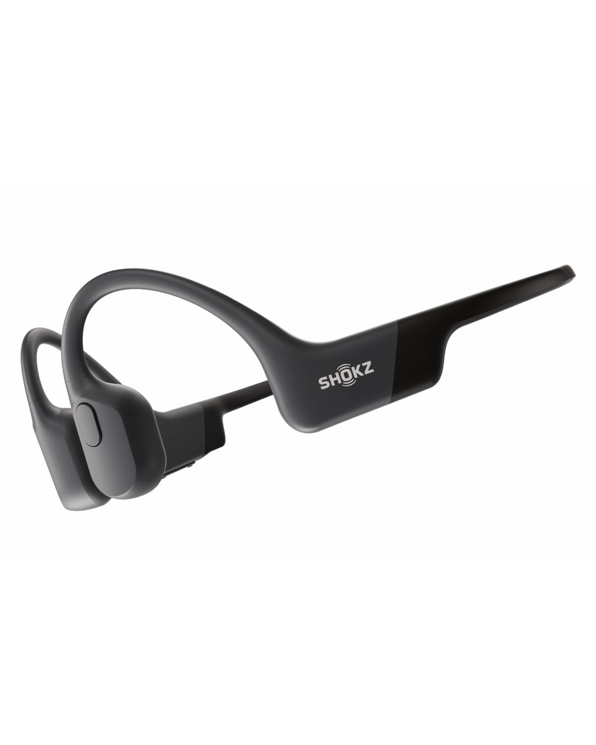 SHOKZ vista frontal del empaque mostrando diseño y modelo