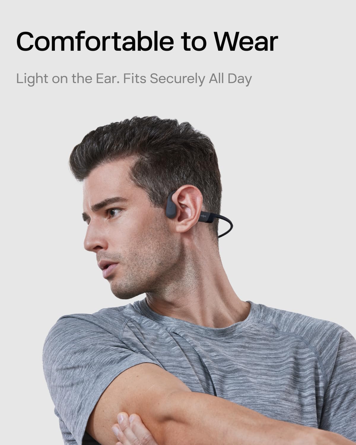 SHOKZ textura del marco flexible y ligero para ajuste estable