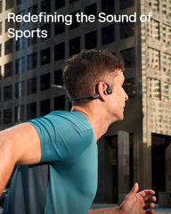 SHOKZ OpenRun Pro 2 en corredor demostrando seguridad y confort