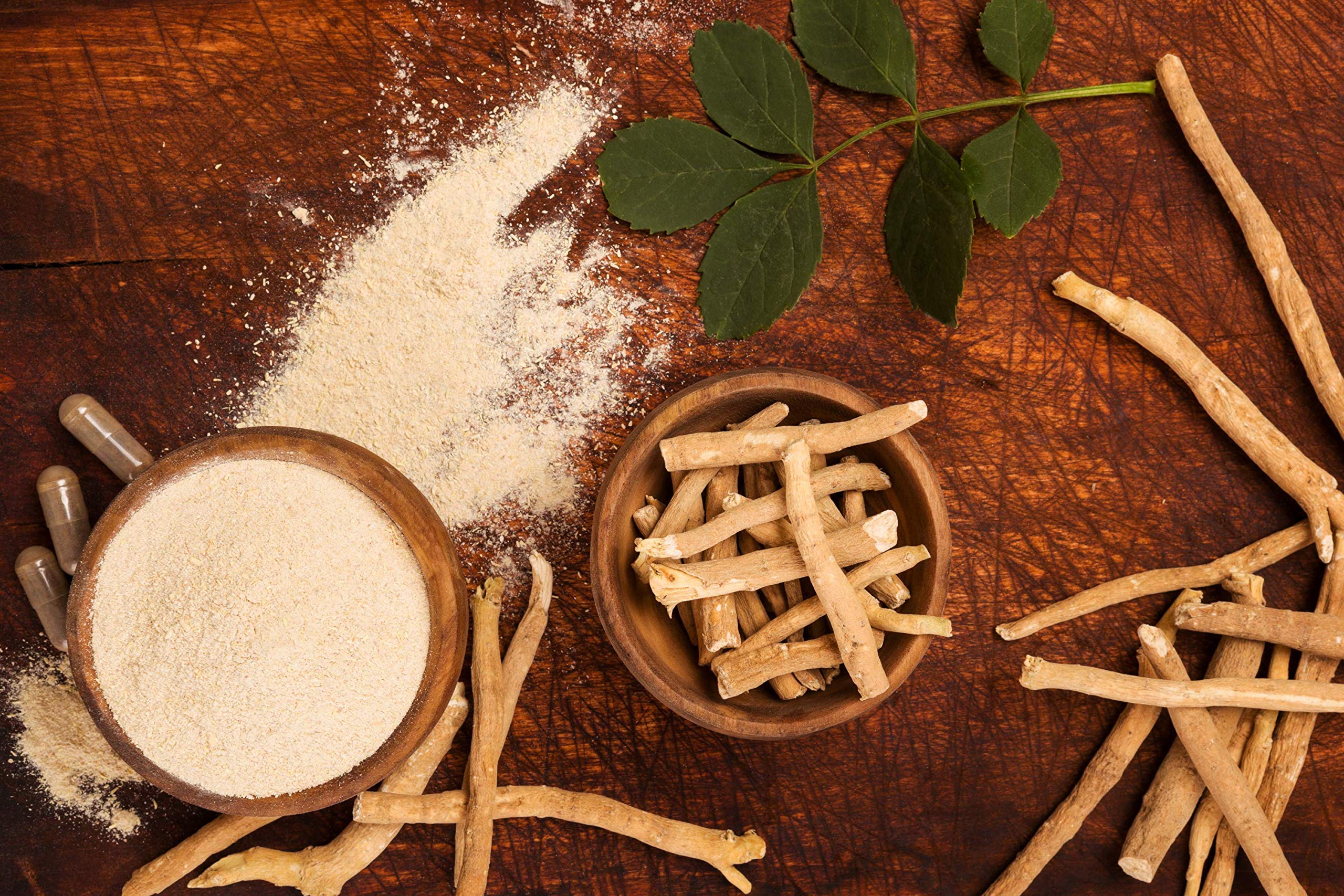 SHOPOSR raíces de ashwagandha cruda que evidencian origen indio