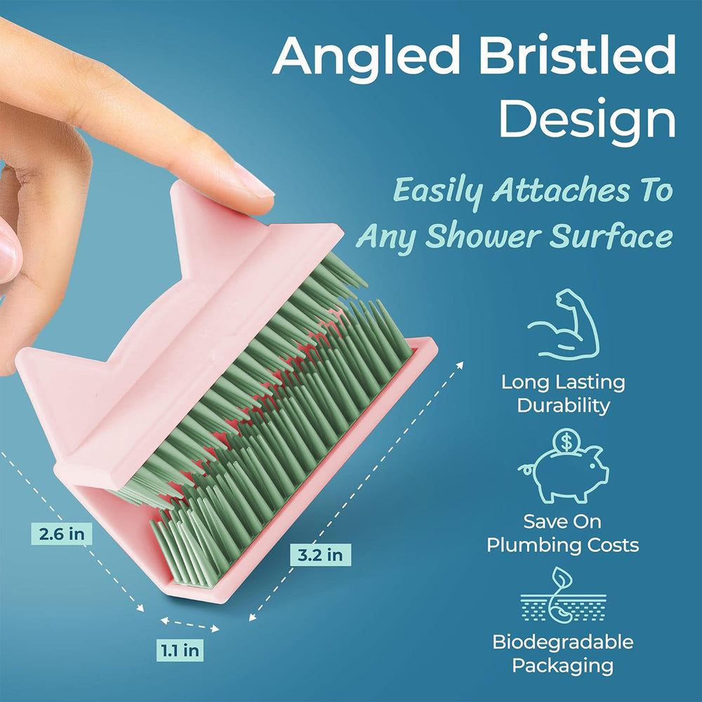 Shower Cat adherido a azulejo demostrando su adhesivo 3M resistente