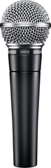 Shure SM58 Pro vista frontal mostrando forma y diseño para claridad vocal