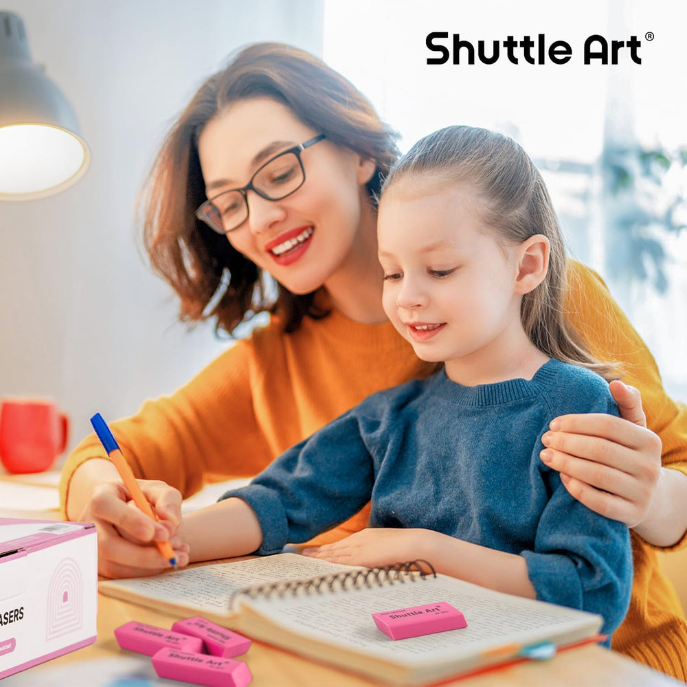 Shuttle Art caja para clase, almacenaje práctico y recambio inmediato