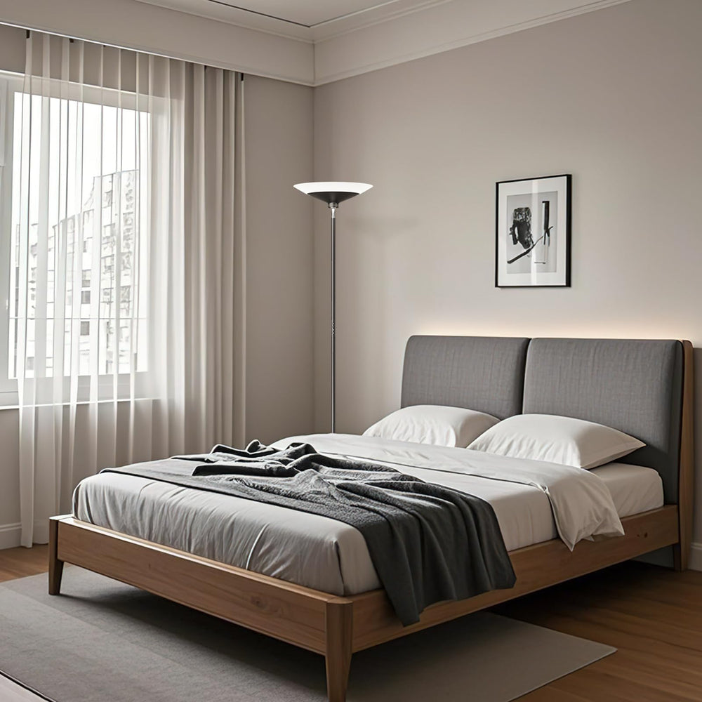 SIBRILLE lámpara junto a sillón para lectura con luz direccionable